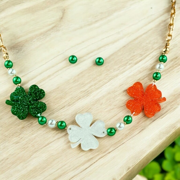 st-patricks-day-irish-clover-necklace-earrings-set-1